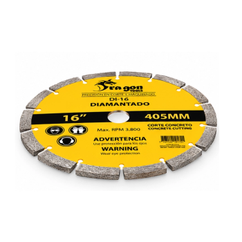 DISCO DIAMANTADO PARA CONCRETO 16" (405MM)