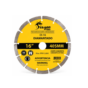 DISCO DIAMANTADO PARA CONCRETO 16" (405MM)