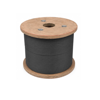 CABLE ALMA DE ACERO ALQUITRANADO 6X19(IWRC) X 1/2" ROLLO DE 500 MTS