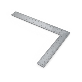 ESCUADRA DE CARPINTERO DE ACERO 24"