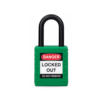CANDADO LOTO VERDE/NYLON - DP
