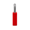 CANDADO LOTO ROJO/ACERO - DP