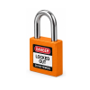 CANDADO LOTO NARANJA/ACERO - DP