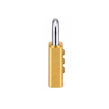 CANDADO DE COMBINACION CUERPO LATON, 28 MM