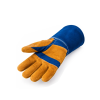 14" GUANTE SOLDADURA INDUSTRIAL AZUL / NARANJA