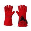 14" GUANTE SOLDADURA INDUSTRIAL ROJO
