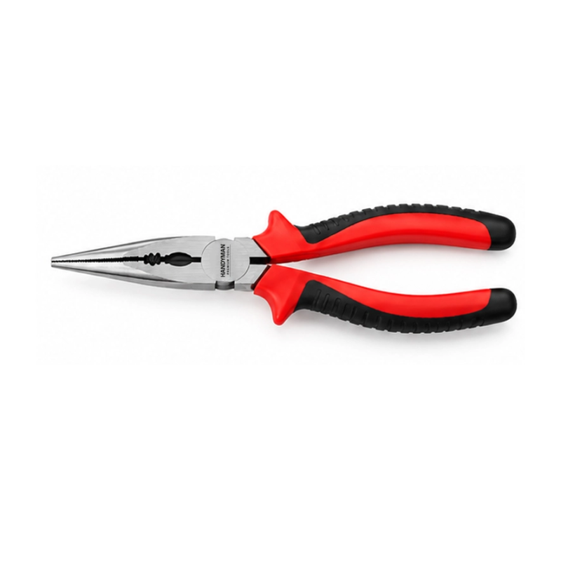 ALICATE PUNTA LARGA / PELA CABLE 6" ( 152MM )MANGO ERGONÓMICO ANTI-DESLIZANTE