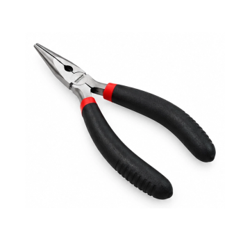 ALICATE PUNTA LARGA CORTANTE 6"( 152MM ) MANGO PVC NEGRO