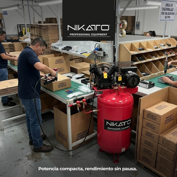 COMPRESOR VERTICAL 120L, 3.0 HP, 125 PSI, 11.3 CFM, 110 VOLTIOS