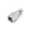 CONECTOR RÁPIDO DE ACERO CROMADO - HEMBRA