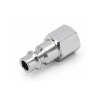 CONECTOR RÁPIDO DE ACERO CROMADO - HEMBRA