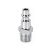 CONECTOR RÁPIDO DE ACERO CROMADO - MACHO