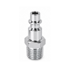 CONECTOR RÁPIDO DE ACERO CROMADO - MACHO