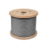 CABLE ALMA DE ACERO GALVANIZADO EN CALIENTE(IWRC) 6X19 X 3/8" ROLLO DE 500 MTS
