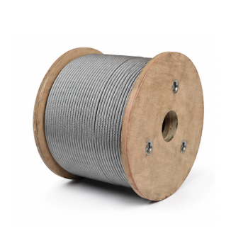 CABLE ALMA DE FIBRA GALV 6X19 9.5MM 3/8" 500MTS